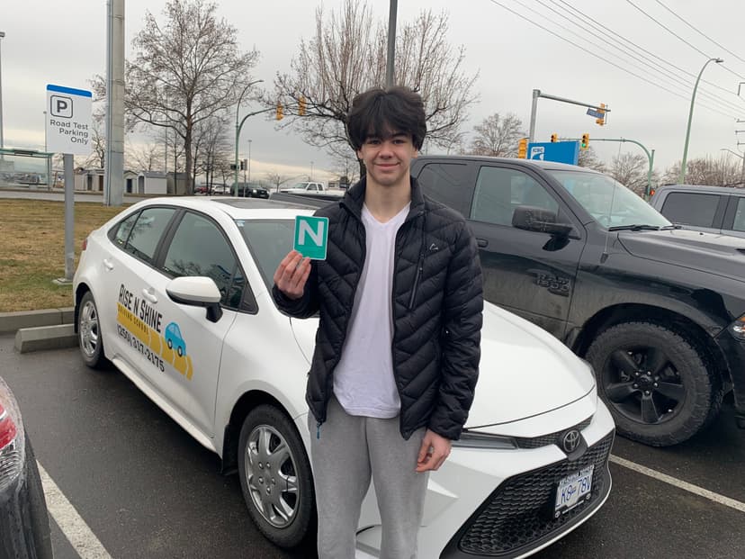 Road test success at ICBC Kelowna