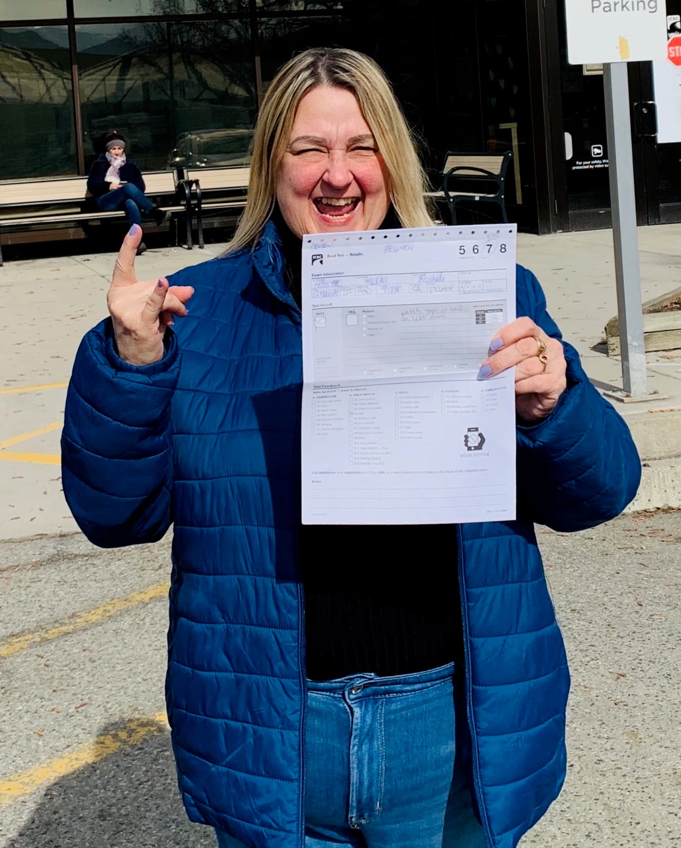 Michelle Mikla - Expert driving instructions results