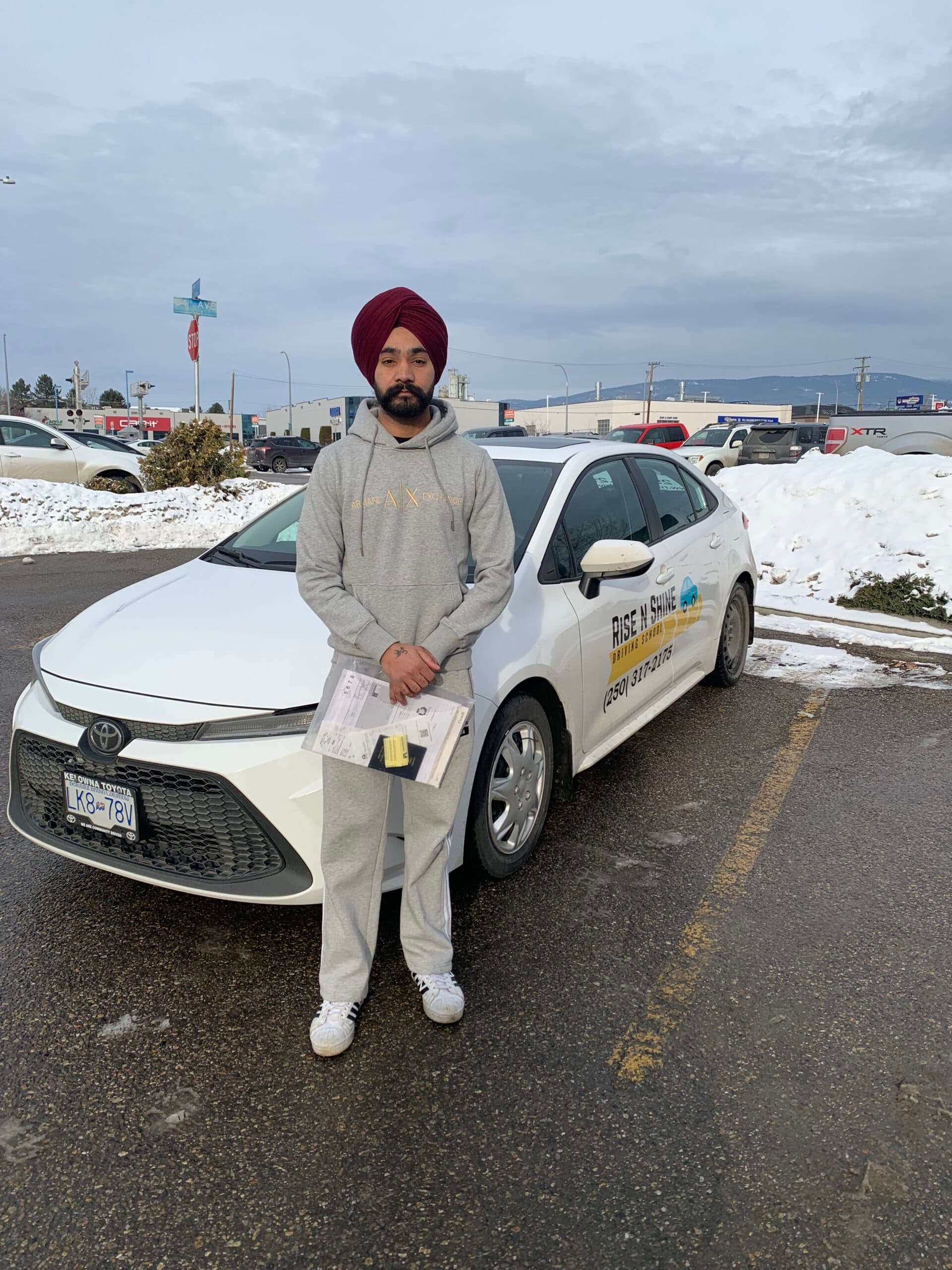 Arshdeep Singh passed his test